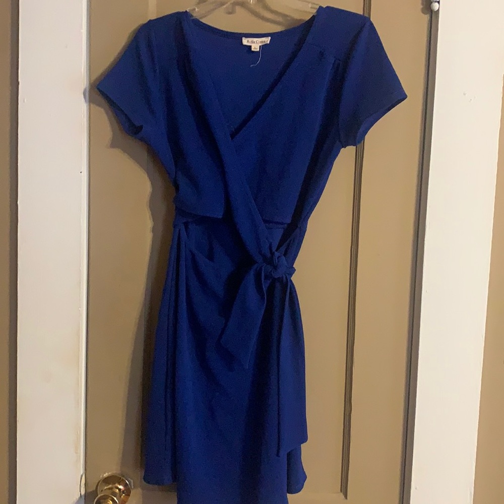 Wrap top dress